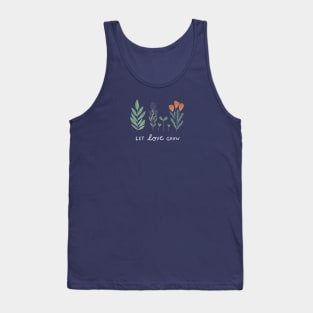 Let Love Grow Color Tank Top